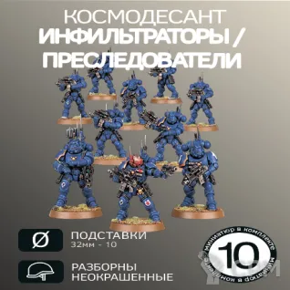 Описание картинки Инфильтратор/ Преследователи  | Infiltrator / Incursors от W1L50n по цене 1 100руб | Свободный Рынок Миниатюр - СРМ