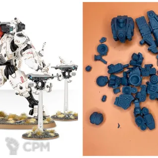 Описание картинки XV95 Ghostkeel Battlesuit от Milestone по цене 1 500руб | Свободный Рынок Миниатюр - СРМ