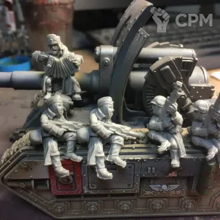 Описание картинки WARHAMMER40K IMPERIAL GUARD VALHALLAN TANK RIDERS от  по цене 650руб | Свободный Рынок Миниатюр - СРМ