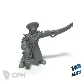 Описание картинки Valhallan Lieutenant от WARP Master по цене 210руб | Свободный Рынок Миниатюр - СРМ