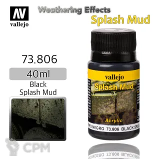 Описание картинки 73806 Погодные Эффекты 40ml: Wet Black Splash Mud от V130177@mail.ru по цене 400руб | Свободный Рынок Миниатюр - СРМ