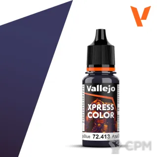 Описание картинки Краска Vallejo Xpress Color: Omega Blue 72.413 от MiniaturesFAN по цене 472руб | Свободный Рынок Миниатюр - СРМ