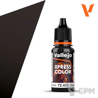 Описание картинки Краска Vallejo Xpress Color: Black Lotus 72.423 от MiniaturesFAN по цене 472руб | Свободный Рынок Миниатюр - СРМ