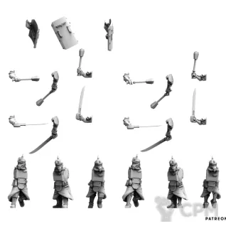 Описание картинки Корпус Смерти Крига (цена за 1модель) от 3D Wargaming по цене 200руб | Свободный Рынок Миниатюр - СРМ