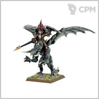 Описание картинки Blood Dragon on Winged Nightmare от OldHammer Мастерская по цене 750руб | Свободный Рынок Миниатюр - СРМ
