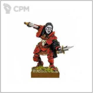 Описание картинки Blood Dragon Vampire with additional Hand Weapon от OldHammer Мастерская по цене 300руб | Свободный Рынок Миниатюр - СРМ