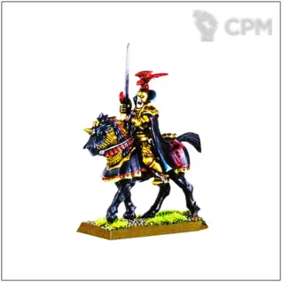Описание картинки Blood Dragon Vampire with Great Weapon mounted от OldHammer Мастерская по цене 500руб | Свободный Рынок Миниатюр - СРМ
