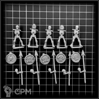 Описание картинки Skeleton Warriors classic х5 от OldHammer Мастерская по цене 450руб | Свободный Рынок Миниатюр - СРМ
