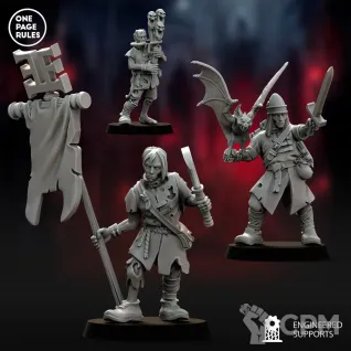 Описание картинки Крестьяне рабы - 10 Штук от MrMetalHorror по цене 1 000руб | Свободный Рынок Миниатюр - СРМ