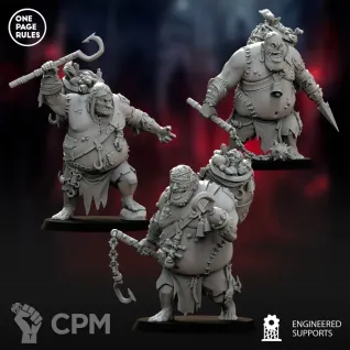 Описание картинки Crypt Ghouls от MrMetalHorror по цене 700руб | Свободный Рынок Миниатюр - СРМ