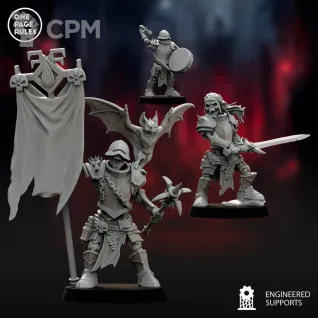 Описание картинки Grave Guard / Barrow Guard /Deathrattle Skeletons - 10 Штук от MrMetalHorror по цене 1 000руб | Свободный Рынок Миниатюр - СРМ