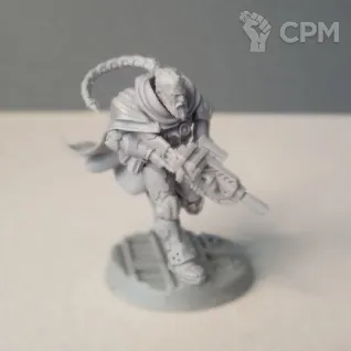 Описание картинки Van Saar Champions in Mesh and Flak Armour от Студия Лютье по цене 1 200руб | Свободный Рынок Миниатюр - СРМ
