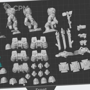 Описание картинки Vanguard Veterans (6th Edition) от White Rhino по цене 799руб | Свободный Рынок Миниатюр - СРМ