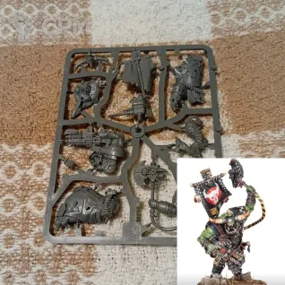 Описание картинки Warboss, Armageddon от Katarag по цене 1 500руб | Свободный Рынок Миниатюр - СРМ