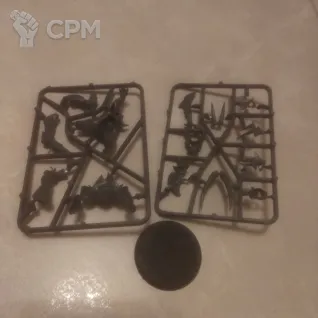 Описание картинки Ironjawz Orruk Warchanter, Оригинал ГВ от Vens_Stabbs по цене 2 400руб | Свободный Рынок Миниатюр - СРМ