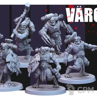 Описание картинки Vargs от PocketSized Prints по цене 900руб | Свободный Рынок Миниатюр - СРМ