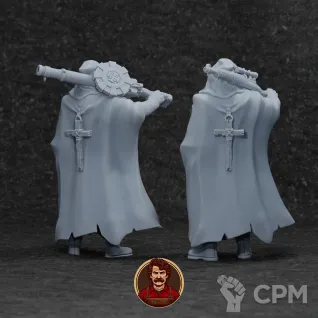 Описание картинки TRENCH CRUSADE - PRINCIPALITY OF NEW ANTIOCH - SNIPER PRIEST от Manufactorum76 по цене 600руб | Свободный Рынок Миниатюр - СРМ