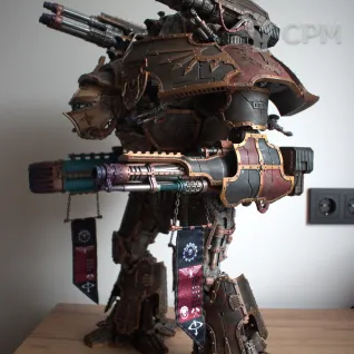 Описание картинки Mars Pattern Warlord Titan/Титан класса Полководец "Карающий" из Легио Мортис от iGriver по цене 78 000руб | Свободный Рынок Миниатюр - СРМ