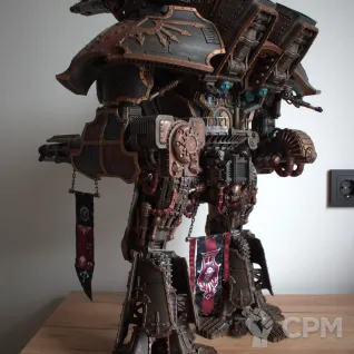 Описание картинки Mars Pattern Warlord Titan/Титан класса Полководец "Карающий" из Легио Мортис от iGriver по цене 78 000руб | Свободный Рынок Миниатюр - СРМ