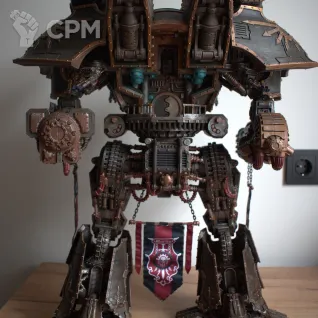 Описание картинки Mars Pattern Warlord Titan/Титан класса Полководец "Карающий" из Легио Мортис от iGriver по цене 78 000руб | Свободный Рынок Миниатюр - СРМ