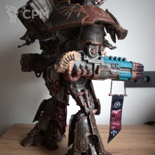 Описание картинки Mars Pattern Warlord Titan/Титан класса Полководец "Карающий" из Легио Мортис от iGriver по цене 78 000руб | Свободный Рынок Миниатюр - СРМ