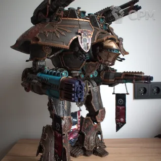 Описание картинки Mars Pattern Warlord Titan/Титан класса Полководец "Карающий" из Легио Мортис от iGriver по цене 78 000руб | Свободный Рынок Миниатюр - СРМ