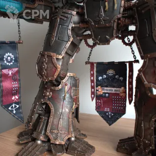 Описание картинки Mars Pattern Warlord Titan/Титан класса Полководец "Карающий" из Легио Мортис от iGriver по цене 78 000руб | Свободный Рынок Миниатюр - СРМ