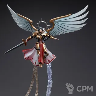 Описание картинки JoyToy Adepta Sororitas Celestine The Living Saint от Строго по-Имперски по цене 6 500руб | Свободный Рынок Миниатюр - СРМ