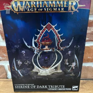 Описание картинки Shrine of Dark Tribute от WarhammerBaby по цене 6 700руб | Свободный Рынок Миниатюр - СРМ