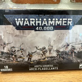 Описание картинки Arco-Flagellants от WarhammerBaby по цене 5 665руб | Свободный Рынок Миниатюр - СРМ