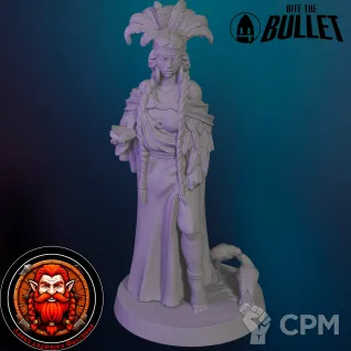 Описание картинки Агнес лесная ведьма от Falgrim's_shop по цене 420руб | Свободный Рынок Миниатюр - СРМ