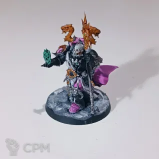 Описание картинки Chaos Space Marines Sorcerer от OMG_SL по цене 2 500руб | Свободный Рынок Миниатюр - СРМ