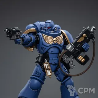Описание картинки JoyToy Ultramarines Intercessors 2.0 от Строго по-Имперски по цене 3 200руб | Свободный Рынок Миниатюр - СРМ