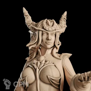 Описание картинки Ysera Фигурка (World of Warcraft) от GAS3TXD  по цене 4 200руб | Свободный Рынок Миниатюр - СРМ