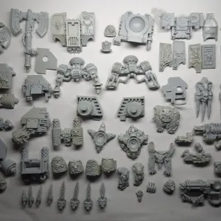 Описание картинки Murderfang Venerable Dreadnought/Bjorn the Fell-Handed. от Серж по цене 1 100руб | Свободный Рынок Миниатюр - СРМ