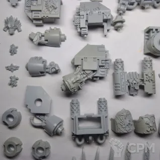 Описание картинки Murderfang Venerable Dreadnought/Bjorn the Fell-Handed. от Серж по цене 1 100руб | Свободный Рынок Миниатюр - СРМ