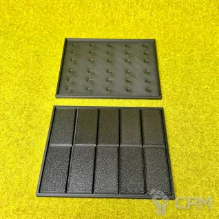 Описание картинки Movements tray для баз 25х50мм 5х2 (1шт) от Миниатюры и фигурки по цене 110руб | Свободный Рынок Миниатюр - СРМ