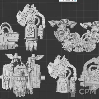 Описание картинки Venerable Dreadnought от White Rhino по цене 699руб | Свободный Рынок Миниатюр - СРМ
