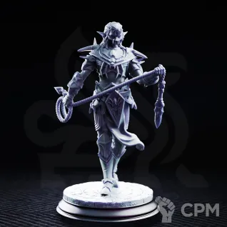 Описание картинки Drow Elite Warriors of the Spider - Vessels of Irinax от PocketSized Prints по цене 800руб | Свободный Рынок Миниатюр - СРМ