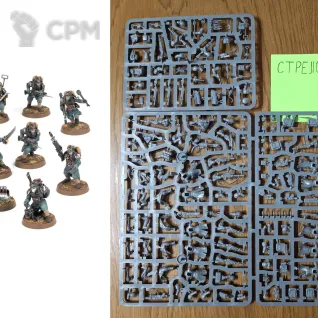 Описание картинки Death Korps (Оригинал) от Барахолка CTPEJIKA по цене 4 400руб | Свободный Рынок Миниатюр - СРМ