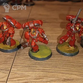 Описание картинки Blood Angels Veteran Assault Squad от The Selling Angel по цене 750руб | Свободный Рынок Миниатюр - СРМ