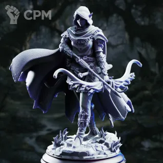 Описание картинки Drow Swamp Ranger - Vexana от PocketSized Prints по цене 300руб | Свободный Рынок Миниатюр - СРМ