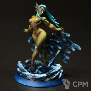 Описание картинки Водяная нимфа от Greatundead по цене 2 250руб | Свободный Рынок Миниатюр - СРМ