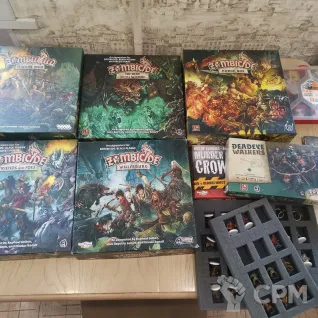 Описание картинки 🧟‍♂️ Большая коллекция Zombicide: Black Plague / Green Horde + (330 покрашенных миниатюр) от Галл по цене 35 000руб | Свободный Рынок Миниатюр - СРМ