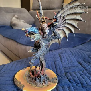 Описание картинки Everchosen Archaon exalted grand marshal of the apocalypse от MIK по цене 10 500руб | Свободный Рынок Миниатюр - СРМ