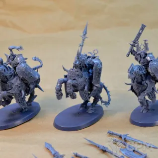 Описание картинки Varanguard of Chaos от Mechanikus Forge по цене 2 100руб | Свободный Рынок Миниатюр - СРМ