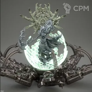 Описание картинки Tesseract Vault от MrMetalHorror по цене 6 500руб | Свободный Рынок Миниатюр - СРМ