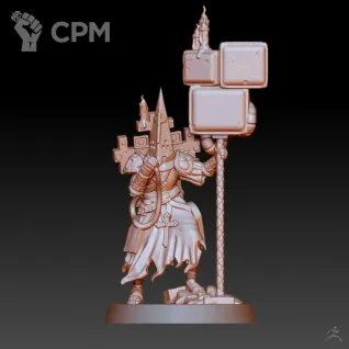 Описание картинки War Prophet от Manufactorum76 по цене 160руб | Свободный Рынок Миниатюр - СРМ