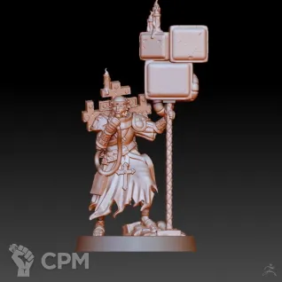 Описание картинки War Prophet от Manufactorum76 по цене 160руб | Свободный Рынок Миниатюр - СРМ
