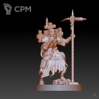 Описание картинки War Prophet от Manufactorum76 по цене 160руб | Свободный Рынок Миниатюр - СРМ